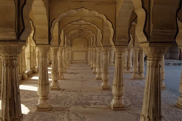 Interior of Amber Fort and Palace
