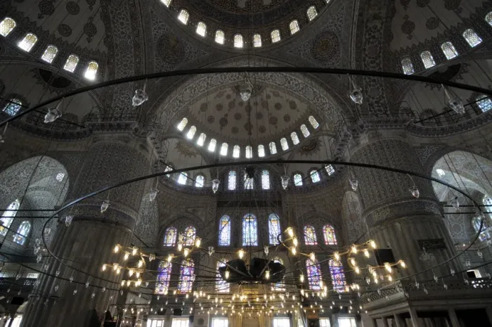 Framed Print : Interior, Blue Mosque (Sultan Ahmet), Istanbul, Turkey, Europe Framed Print : Interior, Blue Mosque (Sultan Ahmet), Istanbul, Turkey, Europe