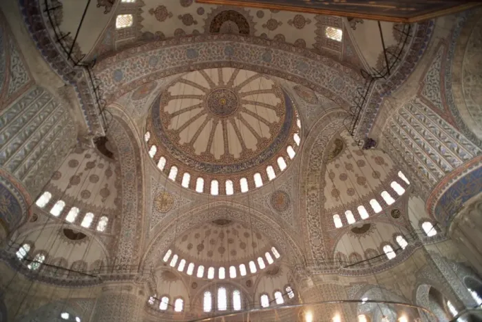 Framed Print : Interior of the Blue Mosque (Sultan Ahmet mosque) Framed Print : Interior of the Blue Mosque (Sultan Ahmet mosque)