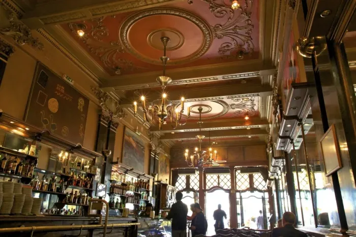 Framed Print : Interior of Cafe Brasileira, Chiado, Lisbon, Portugal, South West Europe Framed Print : Interior of Cafe Brasileira, Chiado, Lisbon, Portugal, South West Europe