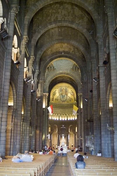 Interior of Cathedral, Monaco-Veille, Monaco, Europe