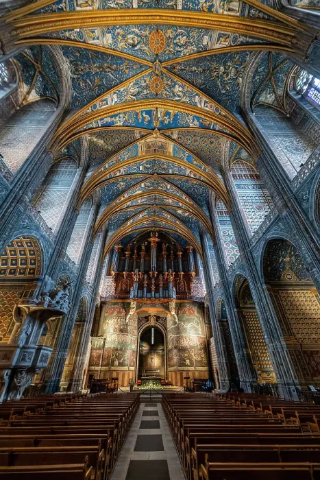Framed Print : Interior of the Cathedral Sainte-Cecile, UNESCO World Heritage Site, Albi, Midi-Pyrenees, France, Europe Framed Print : Interior of the Cathedral Sainte-Cecile, UNESCO World Heritage Site, Albi, Midi-Pyrenees, France, Europe