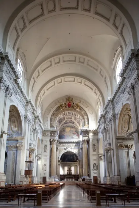 Framed Print : Interior of the Cathedral San Pietro, Bologna, Emilia Romagna, Italy, Europe Framed Print : Interior of the Cathedral San Pietro, Bologna, Emilia Romagna, Italy, Europe