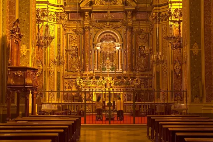 Framed Print : Interior of Chiesa S Framed Print : Interior of Chiesa S
