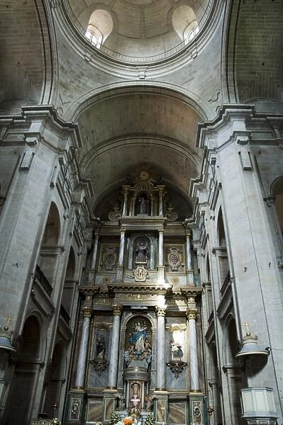 Interior of church at the Convent of San Francisco de Valdedios
