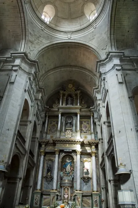 Framed Print : Interior of church at the Convent of San Francisco de Valdedios Framed Print : Interior of church at the Convent of San Francisco de Valdedios