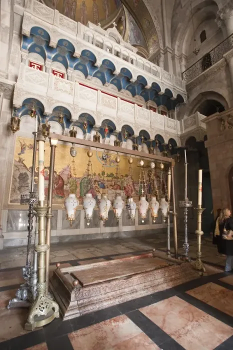 Framed Print : Interior of the Church of the Holy Sepulchre, Jerusalem, Israel, Middle East Framed Print : Interior of the Church of the Holy Sepulchre, Jerusalem, Israel, Middle East