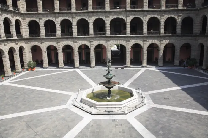 Framed Print : Interior Courtyard, National Palace (Palacio Nacional), Zocalo, Plaza de la Constitucion Framed Print : Interior Courtyard, National Palace (Palacio Nacional), Zocalo, Plaza de la Constitucion