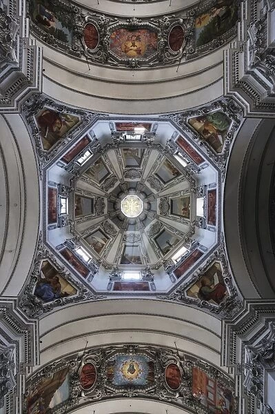 Interior detail, Salzburger Dom, Salzburg, Austria, Europe