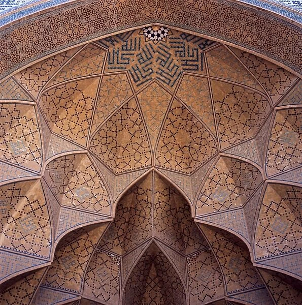 Interior of dome in the Friday Mosque