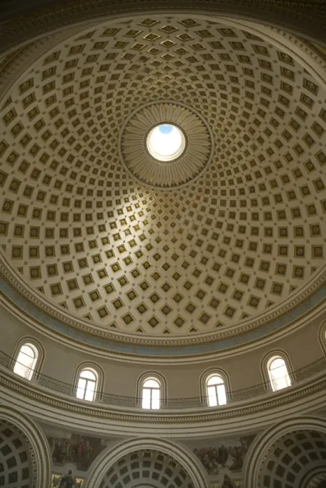 Framed Print : Interior of the Dome, Mosta, Malta, Europe Framed Print : Interior of the Dome, Mosta, Malta, Europe