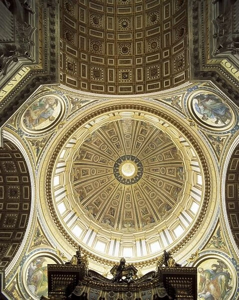 Interior of the dome, St