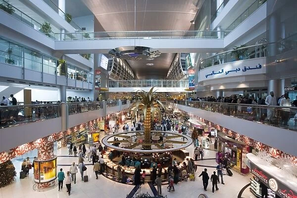 Interior, Dubai International Airport, Dubai, United Arab Emirates, Middle East