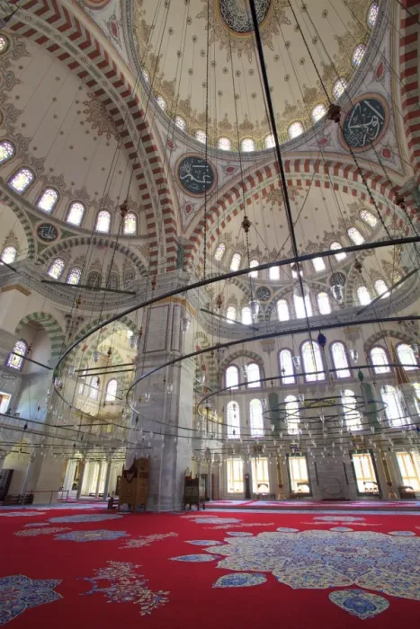 Framed Print : Interior, Fatih Mosque, Istanbul, Turkey, Europe Framed Print : Interior, Fatih Mosque, Istanbul, Turkey, Europe