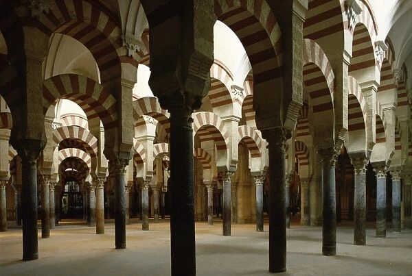 Interior of the Great Mosque (Mezquita)