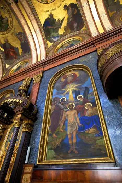 Framed Print : Interior of Holy Trinity Greek Orthodox Church, Vienna, Austria, Europe Framed Print : Interior of Holy Trinity Greek Orthodox Church, Vienna, Austria, Europe