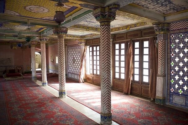 Interior of the Juna Mahal Fort