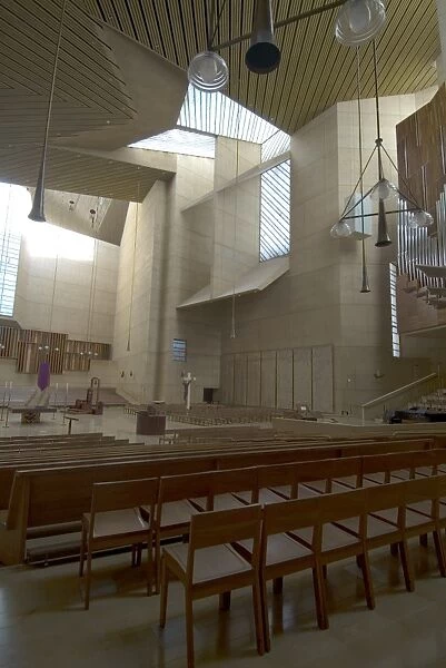 Interior, Our Lady of the Angels Cathedral