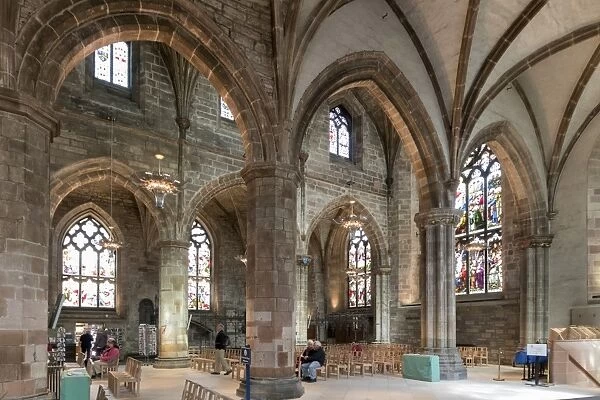 Interior looking northeast, St. Giles Cathedral, Edinburgh, Scotland, United Kingdom