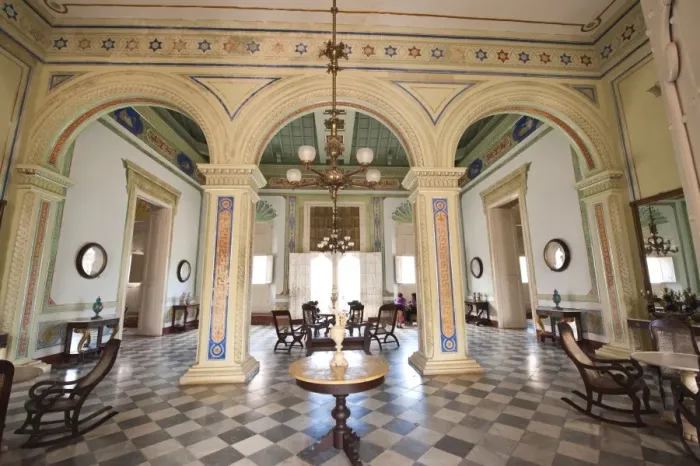 Framed Print : Interior of the Palacio Cantero Framed Print : Interior of the Palacio Cantero