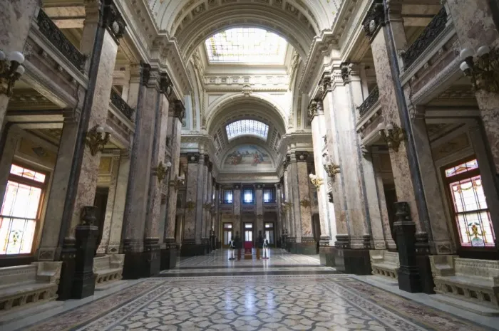 Framed Print : Interior of Palacio Legislativo, the main building of government, Montevideo Framed Print : Interior of Palacio Legislativo, the main building of government, Montevideo