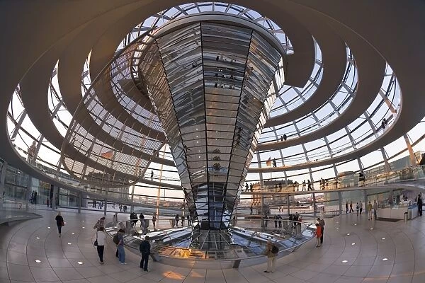 Interior of Reichstag (Parliament building)