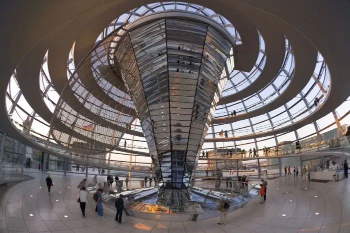 Framed Print : Interior of Reichstag (Parliament building) Framed Print : Interior of Reichstag (Parliament building)