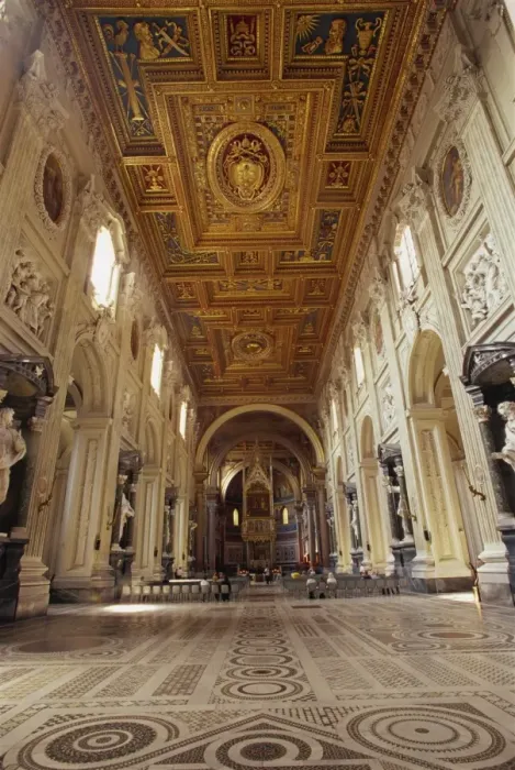 Framed Print : Interior of San Giovanni in Laterano Basilica, Rome, Lazio, Italy, Europe Framed Print : Interior of San Giovanni in Laterano Basilica, Rome, Lazio, Italy, Europe
