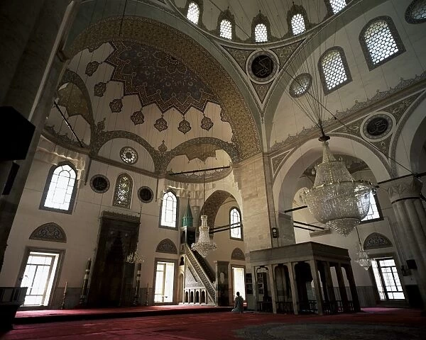 Interior of the Selimiye mosque