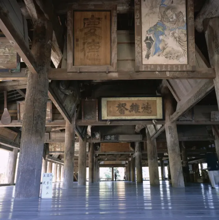 Framed Print : Interior of Senjo-kaku (Pavilion of a Thousand Mats) Framed Print : Interior of Senjo-kaku (Pavilion of a Thousand Mats)