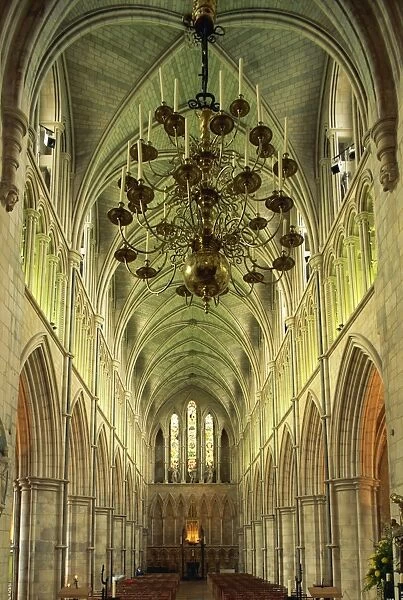 Interior of Southwark Cathedral, Southwark, south London, England, United Kingdom, Europe