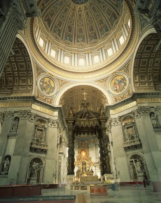 Framed Print : Interior of St