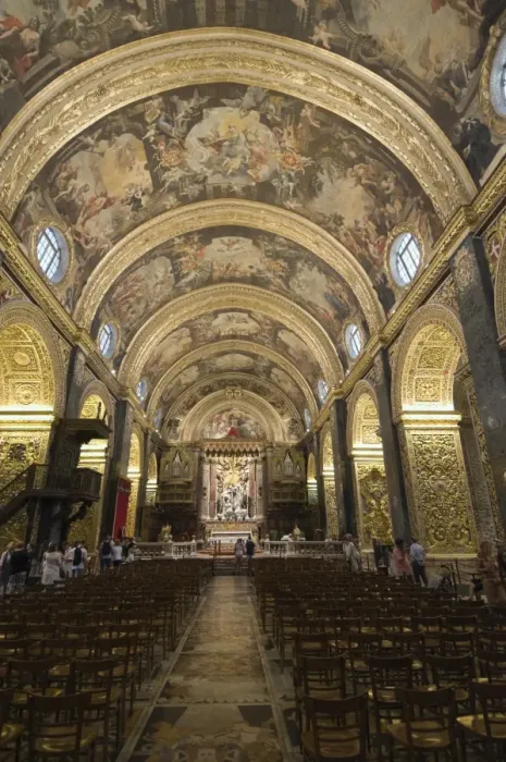 Framed Print : Interior of St. Johns Co-Cathedral, Valletta, Malta, Europe Framed Print : Interior of St. Johns Co-Cathedral, Valletta, Malta, Europe
