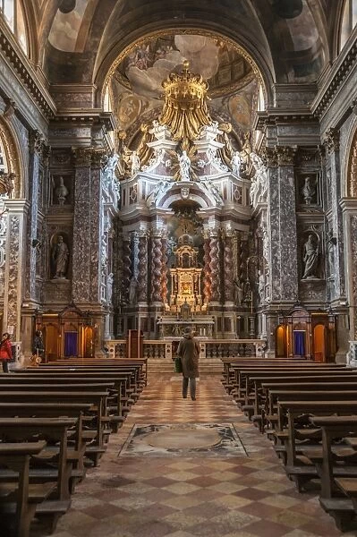 Interior of St. Maria di Nazareth church, Venice, UNESCO World Heritage Site, Veneto, Italy, Europe
