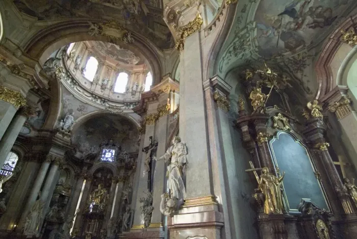 Framed Print : Interior of St. Nicholas Church, Mala Strana, Prague, Czech Republic, Europe Framed Print : Interior of St. Nicholas Church, Mala Strana, Prague, Czech Republic, Europe