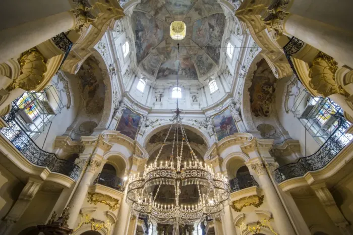 Framed Print : Interior of the St. Nicholas Church, Mala Strana, Prague, Czech Republic, Europe Framed Print : Interior of the St. Nicholas Church, Mala Strana, Prague, Czech Republic, Europe