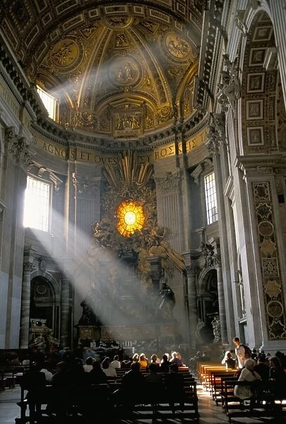Interior of the Vatican