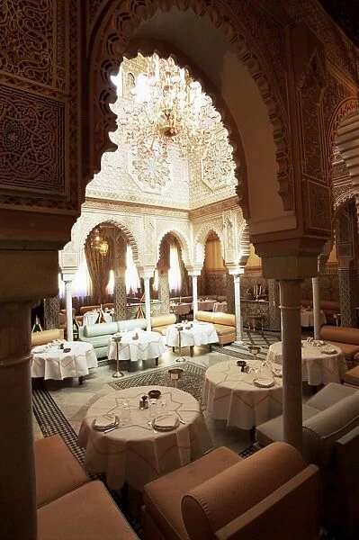 Interior view of Moroccan Restaurant