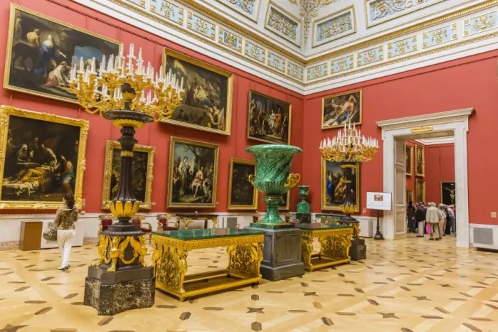 Framed Print : Interior view of the Winter Palace, The Hermitage, UNESCO World Heritage Site, St. Petersburg, Russia, Europe Framed Print : Interior view of the Winter Palace, The Hermitage, UNESCO World Heritage Site, St. Petersburg, Russia, Europe