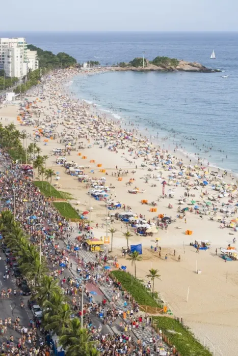 Framed Print : Ipanema Beach, Street carnival, Rio de Janeiro, Brazil, South America Framed Print : Ipanema Beach, Street carnival, Rio de Janeiro, Brazil, South America