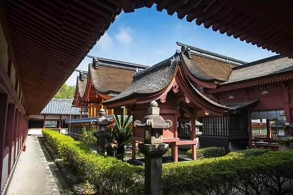 Ishiteji Temple in Matsuyama, Shikoku, Japan, Asia