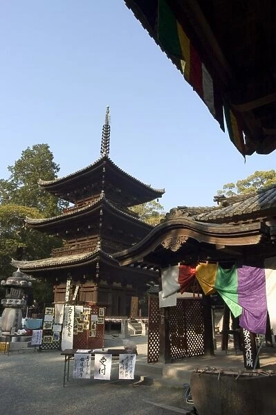 Ishiteji temple pagoda
