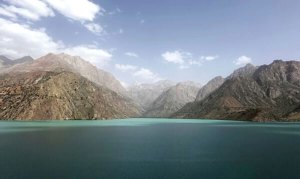 Iskanderkul Lake, Fann Mountains, part of the western Pamir-Alay, Tajikistan, Central Asia, Asia