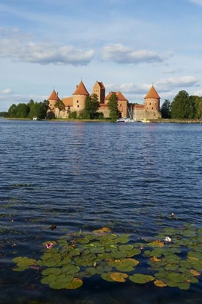 Island Castle of Trakai near Vilnius, Lithuania, Europe