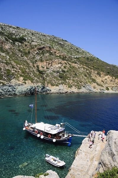 Island of Kira Panagia, off Alonissos, Sporades Islands, Greek Islands, Greece, Europe