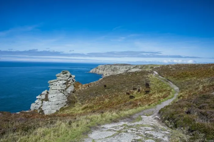 Framed Print : Island of Lundy, Bristol Channel, Devon, England, United Kingdom, Europe Framed Print : Island of Lundy, Bristol Channel, Devon, England, United Kingdom, Europe