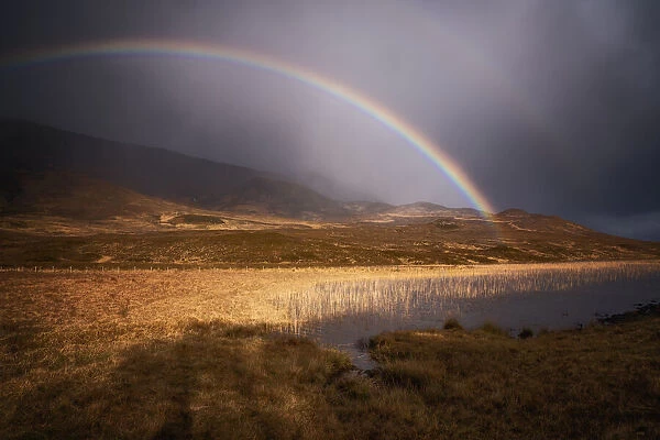 Isle of Skye Rainbow, Isle of Skye, Inner Hebrides, Scotland, United Kingdom, Europe