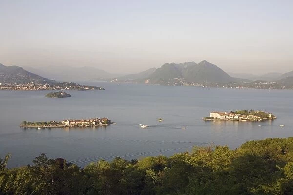 Isola Bella and Isola dei Pescatori. Borromeo Islands, Stresa, Lake Maggiore