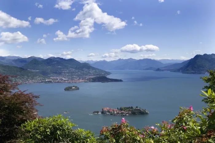 Framed Print : Isola Bella and Isola Madre, Stresa, Lake Maggiore, Piedmont, Italy, Europe