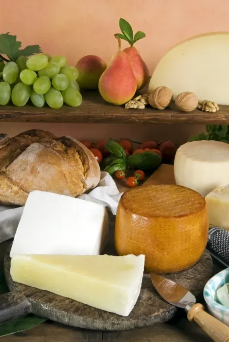 Framed Print : Italian cheeses Framed Print : Italian cheeses